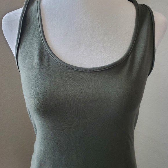 Olive Green Isabel Maternity Dress By Ingrid and Isabel - Picture 2 of 7